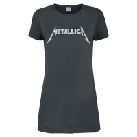 Metallica Amplified Collection - Logo Šaty charcoal