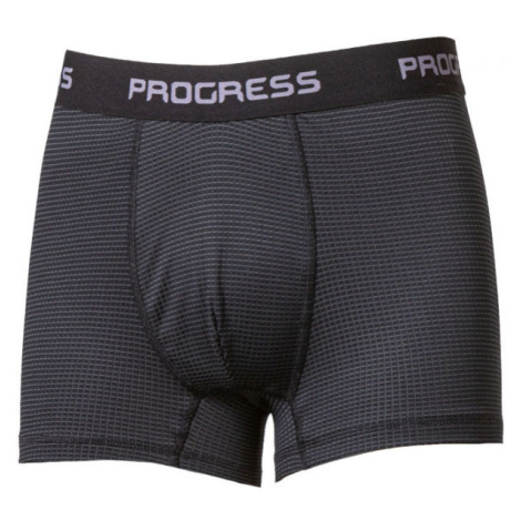 PROGRESS MICROSENSE BX-M Pánské funkční boxerky, černá, velikost
