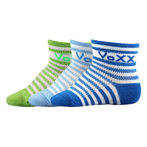VOXX® ponožky Fredíček pruh kluk 3 pár 112652