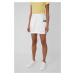 Sukně Armani Exchange bílá barva, mini