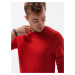 Pánská mikina Ombre Sweatshirt B978-1 Červená