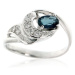 Diamantový prsten s turmalínem