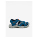 Modré dětské outdoorové sandály ALPINE PRO Lysso