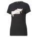 Puma FLORAL VAIBS GRAPHIC TEE Dámské triko, černá, velikost