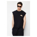 Trendyol Black Oversize/Wide-Fit Crew Neck Text Printed 100% Cotton Undershirt