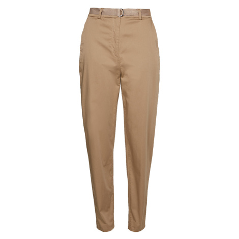 Tommy Hilfiger Trousers - COTTON SATEEN TAPERED CHINO PANT beige