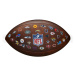 Wilson NFL Off Throwback 32 Team Logo U WTF1758XB - brown