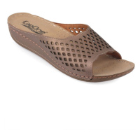 Capone Outfitters Capone Z0385 Copper Women's Comfort Anatomic Slippers.
