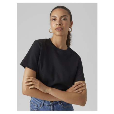 Černé dámské tričko Vero Moda Naima