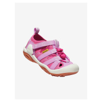 Růžové dívčí sandály Keen Knotch - unisex