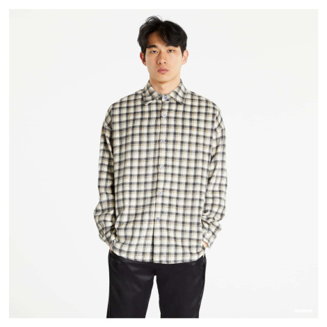 Sixth June Curly Patch Tartan Shirt Grey