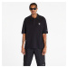FRED PERRY x RAF SIMONS Embroidered Oversized Polo T-Shirt Black