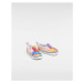 VANS Toddler Slip-on V Hook And Loop Glitter Shoes Toddler Pink, Size