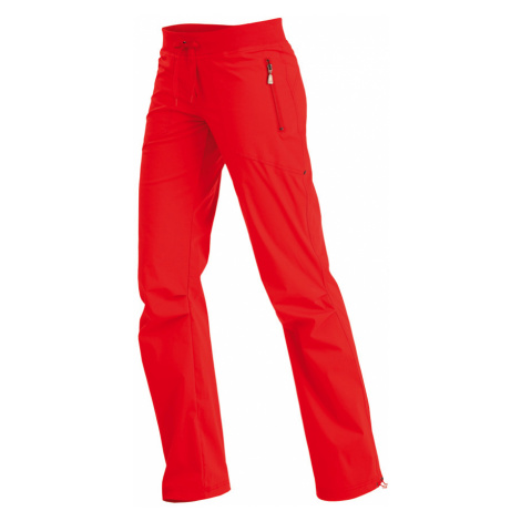LITEX 99571 Kalhoty dámské dlouhé bokové - zkrácené červená