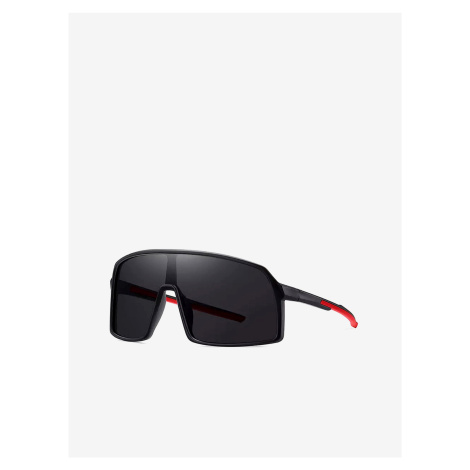 Černé unisex polarizační sportovní sluneční brýle VeyRey Gisilbert