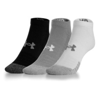 Under Armour HEATGEAR 3PK NO SHOW Dětské ponožky, šedá, velikost