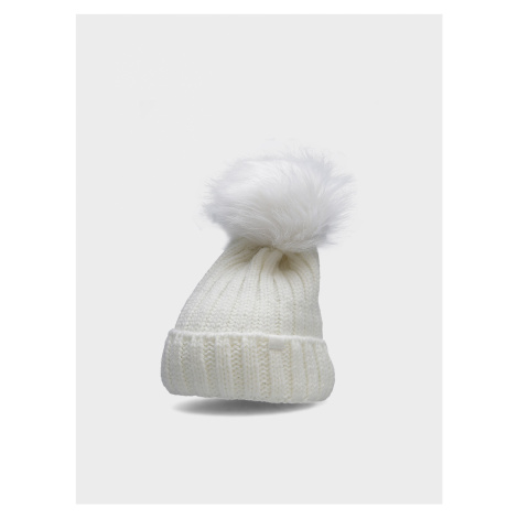 Dámská zimní čepice s fleecovou čelenkou 4F