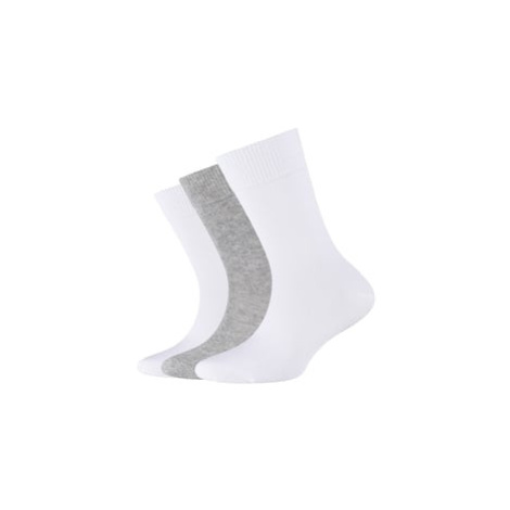 Camano Ponožky bílé 3-pack organic cotton