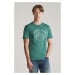 TRIČKO GANT SEASONAL GRAPHIC T-SHIRT WOODY GREEN