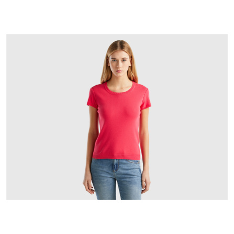 Benetton, Short Sleeve Sweater In 100% Cotton United Colors of Benetton