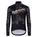HOLOKOLO Cyklistická zateplená bunda - GRAFFITI - černá