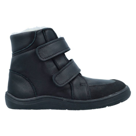 BABY BARE FEBO WINTER Black Asfaltico | Dětské zimní zateplené barefoot boty Baby Bare Shoes