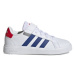 ADIDAS-Grand Court 2.0 EL K cloud white/royal blue/vivid red Bílá