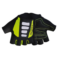 BIOTEX Cyklistické rukavice krátkoprsté - MESH RACE - černá/žlutá