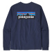 Pánské triko Patagonia P-6 Logo Responsibili Tee LS