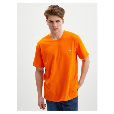 Oranžové pánské tričko HUGO BOSS
