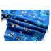 Chlapecké laclové tepláky - KUGO ST8803, modrá Barva: Modrá