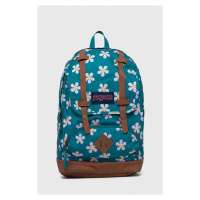 Batoh Jansport zelená barva, velký, vzorovaný