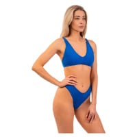 Dámské plavky Nebbia Triangle Bralette Bikini Top with padding 457 Blue S