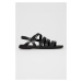Sandály Crocs dámské, černá barva