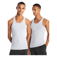 LC Waikiki Lw - U-Neck Combed Cotton Men's Undershirt, 2-pack