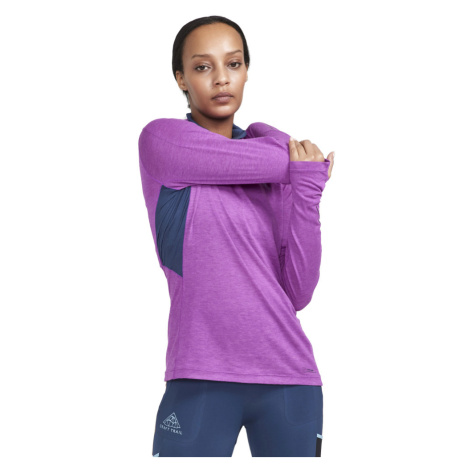 Dámské merino triko CRAFT ADV SubZ Wool LS 2 W růžová
