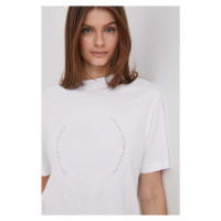 Bavlněné tričko Calvin Klein bílá barva, K20K206626