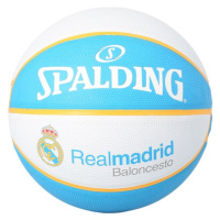 Spalding REAL MADRID EL TEAM Basketbalový míč, bílá, velikost