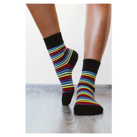 Barefoot ponožky - duhové Be Lenka
