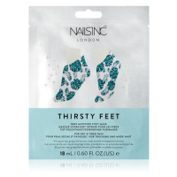 Nails Inc. Thirsty Feet hydratační maska na nohy 18 ml