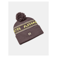 Hnědá čepice Under Armour UA Men's Halftime Pom Beanie