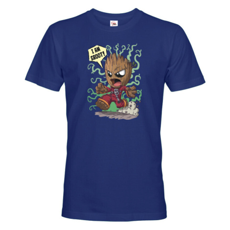 Pánské tričko Groot - pro fanoušky Strážci Galaxie BezvaTriko