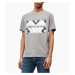 Calvin Klein pánské šedé tričko Patchwork