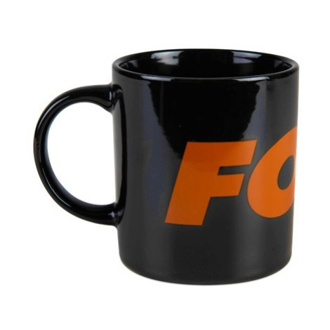 Fox hrnek collection ceramic mug black orange 350 ml
