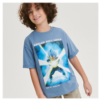 Reserved - Bavlněné tričko Dragon Ball - Modrá