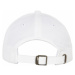 Low Profile Organic Cotton Cap - white