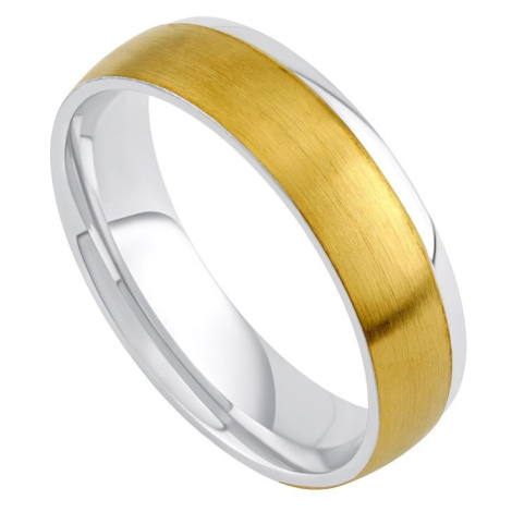 Snubní ocelový prsten pro muže VIENNE Silvego