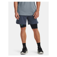 Tmavě šedé sportovní kraťasy Under Armour UA Peak Woven Shorts