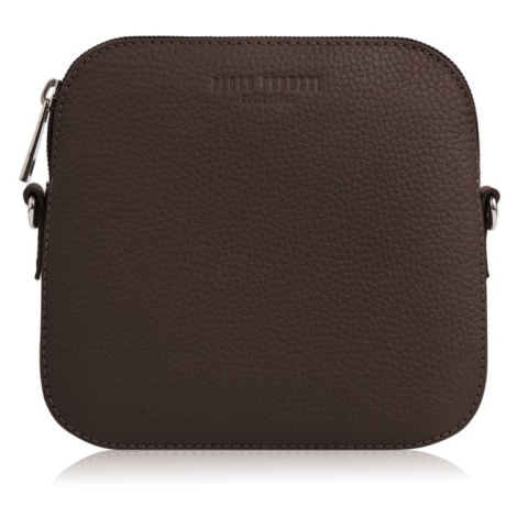 Malé praktické crossbody Kabelky od Hraběnky pro každý den; tmavě hnědá SKL