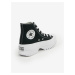 Černé kotníkové tenisky na platformě Converse Chuck Taylor All Star Lugged 2.0